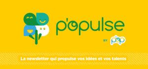 Bannière Populse – la newsletter qui active vos talents et vos idées